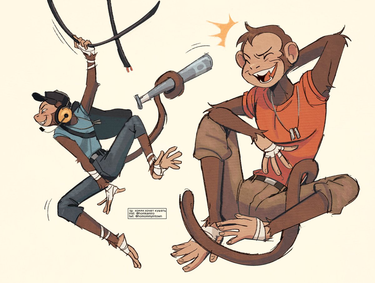homkamiro6291's tweet photo. Scout #monkeyfication i think monkey fits him SO well

#tf2 #teamfortress2 https://t.co/rdxfv2vOwx