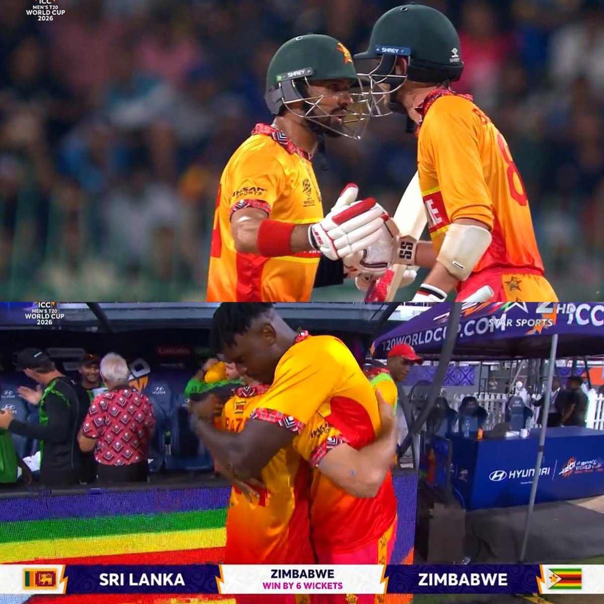 uzayrr4's tweet photo. What a game, what a finish! Sikander Raza is a superstar, he just doesn't do anything wrong. Zimbabwe goes unbeaten into the Super 8s 👏
#T20WorldCup #ZimvSL https://t.co/NXVtSNENSk