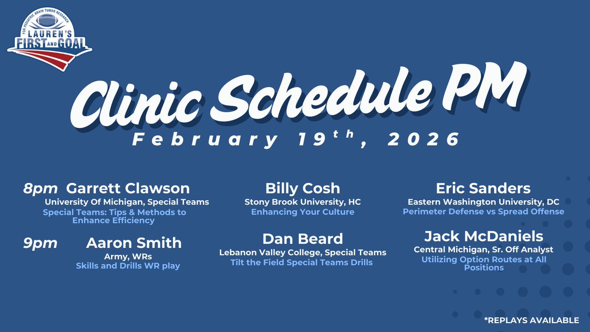 Lauren's First and Goal Coaches Clinic tweet media