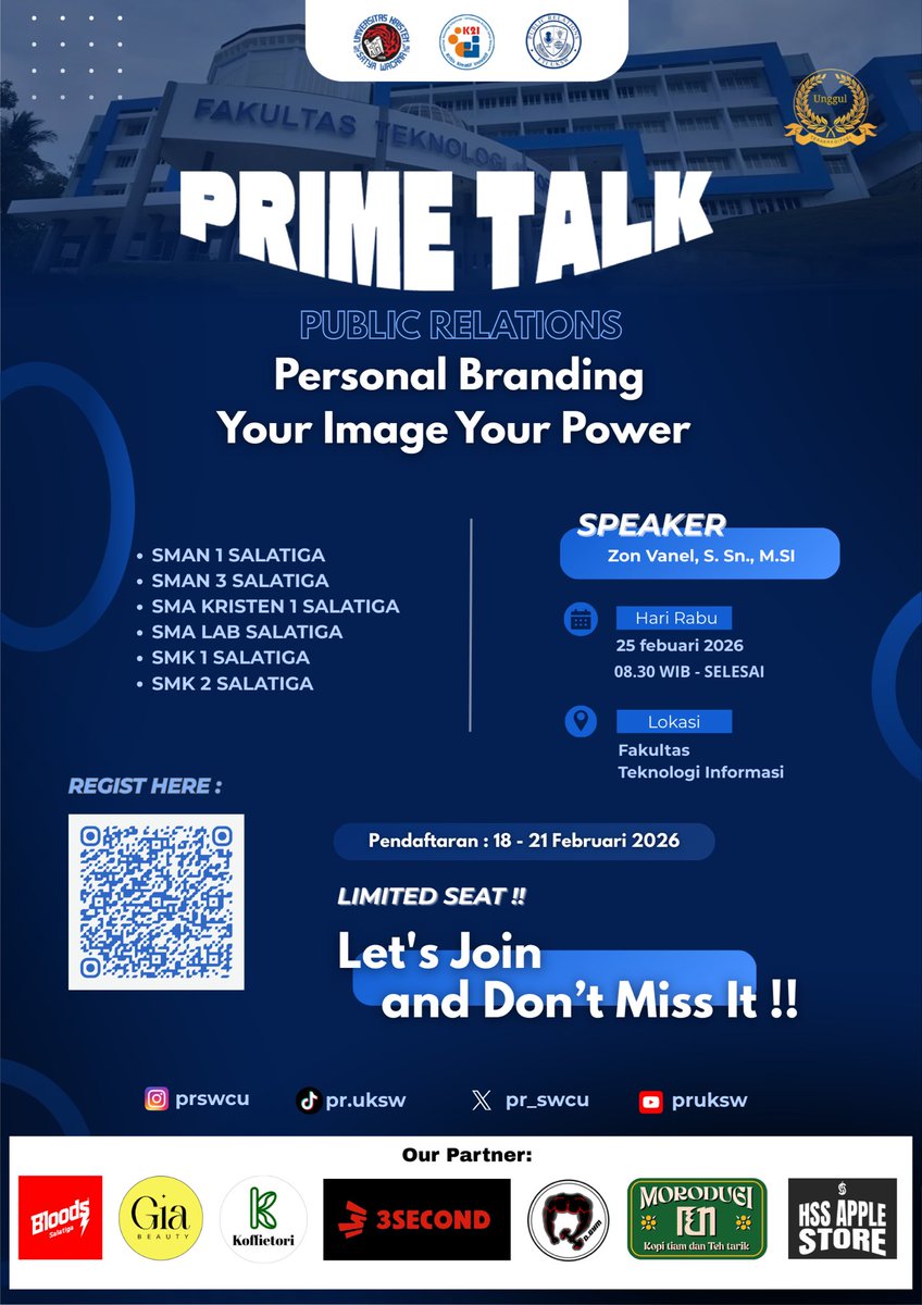 pr_swcu's tweet photo. halo halo 👋

orang-orang lagi nunggu THR,
mimin juga lagi nyiapin sesuatu yang menarik nihh

coming soon 👀

#PRIMETALK #PRFTIUKSW #PR https://t.co/64GHheMybU