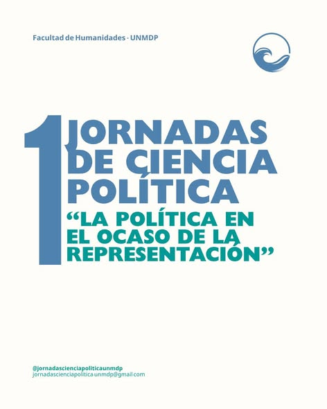 lagos_roberto's tweet photo. 📷 I Jornadas de Ciencia Política
📷 Facultad de Humanidades @fhunmdp  - @unmdp_oficial
📷 5 y 6 de marzo de 2026
• Teoría y Análisis Político
• Estudios sobre el Estado
• Filosofía Política e Historia Política
• Política Internacional 
• Opinión Pública https://t.co/jY9AuEz7nF