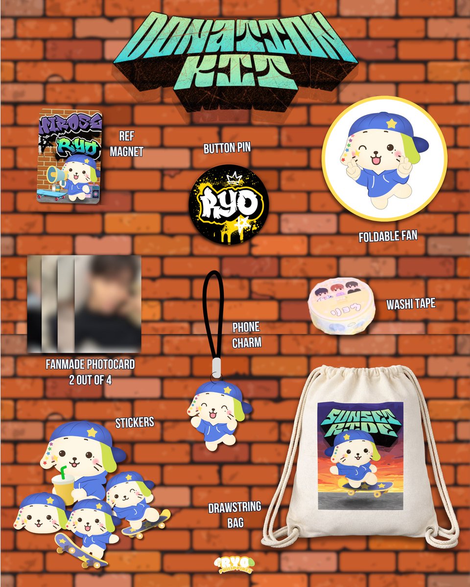 Our donation drive with kit will end tomorrow, Wishzens! 

If you want to get one for yourself, donate now 💛