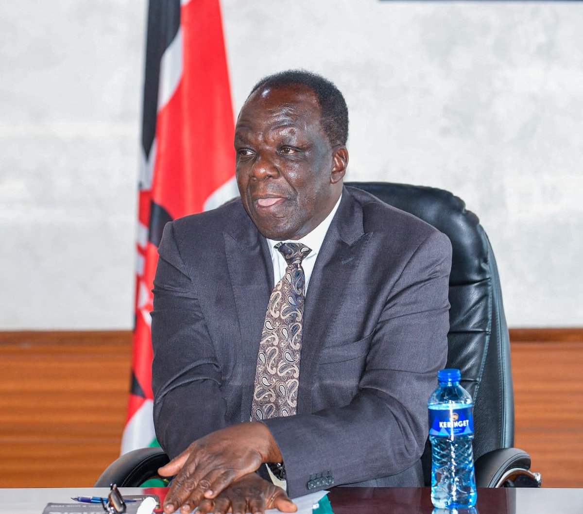 Hon Wycliffe A. Oparanya, EGH tweet media