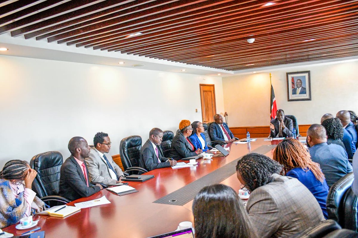 Hon Wycliffe A. Oparanya, EGH tweet media