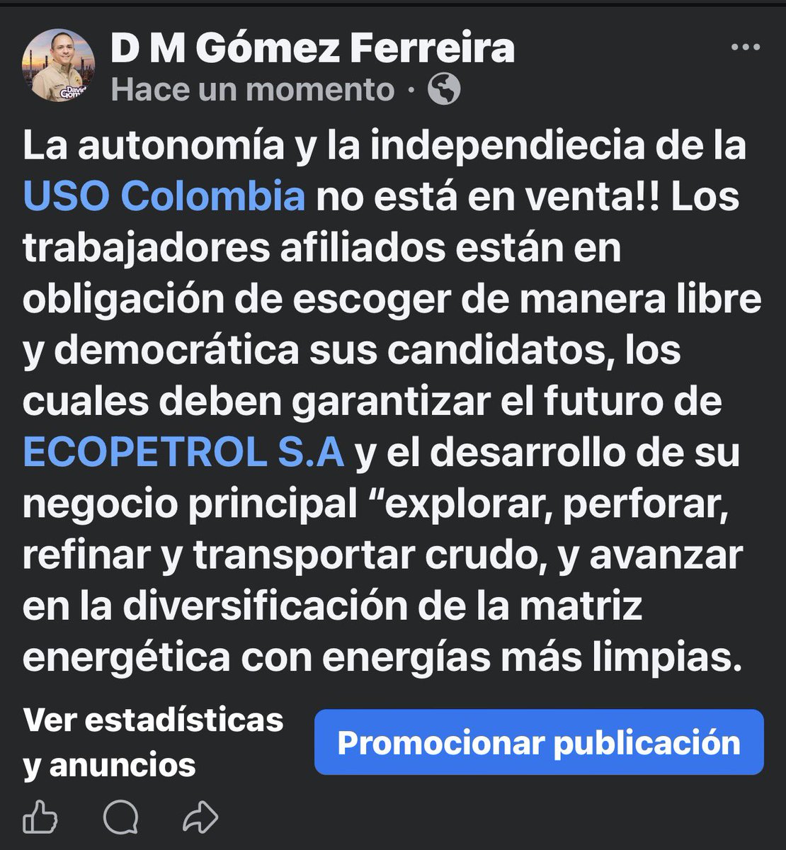 David Mauricio Gomez tweet media