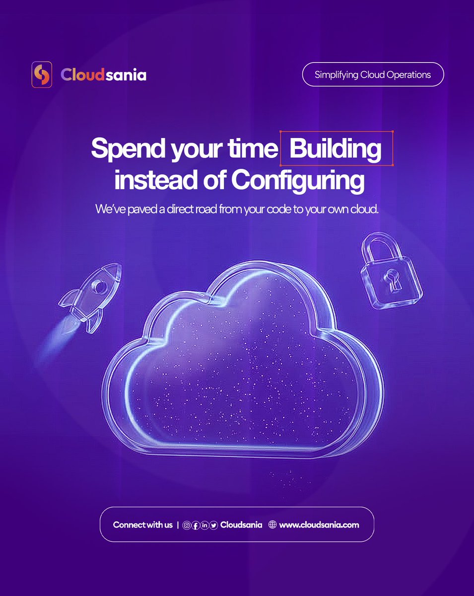 cloudsania's tweet photo. The best kind of tech is the kind you don't have to think about. ✨

We’ve paved a direct road from your code to your own cloud, so you can stop holding your breath every time you hit "deploy."

Time to reclaim your afternoon. 🥂

#deployyourcode #devops #kubernetes https://t.co/RzUXffcITJ