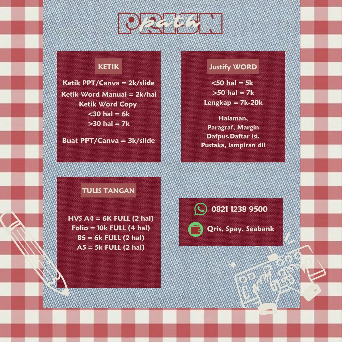 priss🖤 | OPEN JASA edit, ketik, tulis ON PINNED tweet media