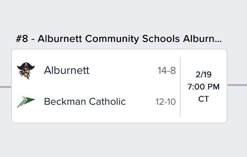 Beckman Basketball tweet media