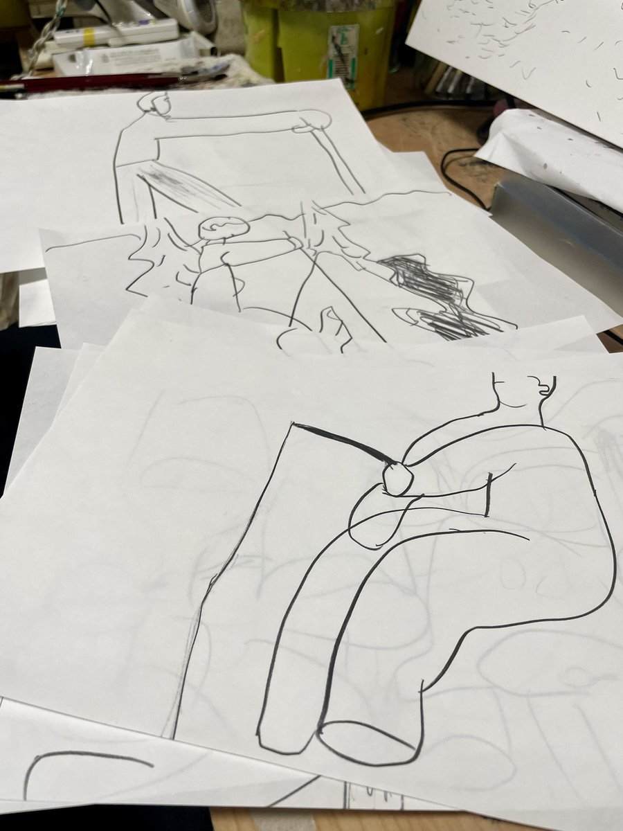 基本満足いくものしか世に出さないんですが、こういう機会に「描いた