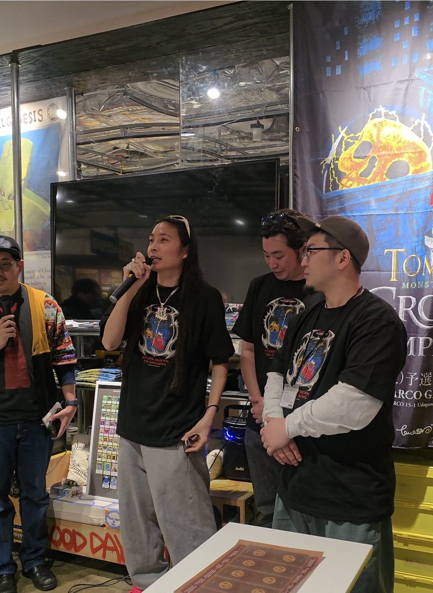 2012KUROKOU's tweet image. トレカは買ってあげる専門だったけれど初めて自分のために購入してスリーブに入れ大切にコレクションしているトマソンカード✨
PARCOさんでの大会は予選から大盛り上がりでした🔥
会場はレトロな雰囲気もあり懐かしさも楽しめました！

#PARCOGAMES #PGC #TOMASON @new_tomason @parco_games