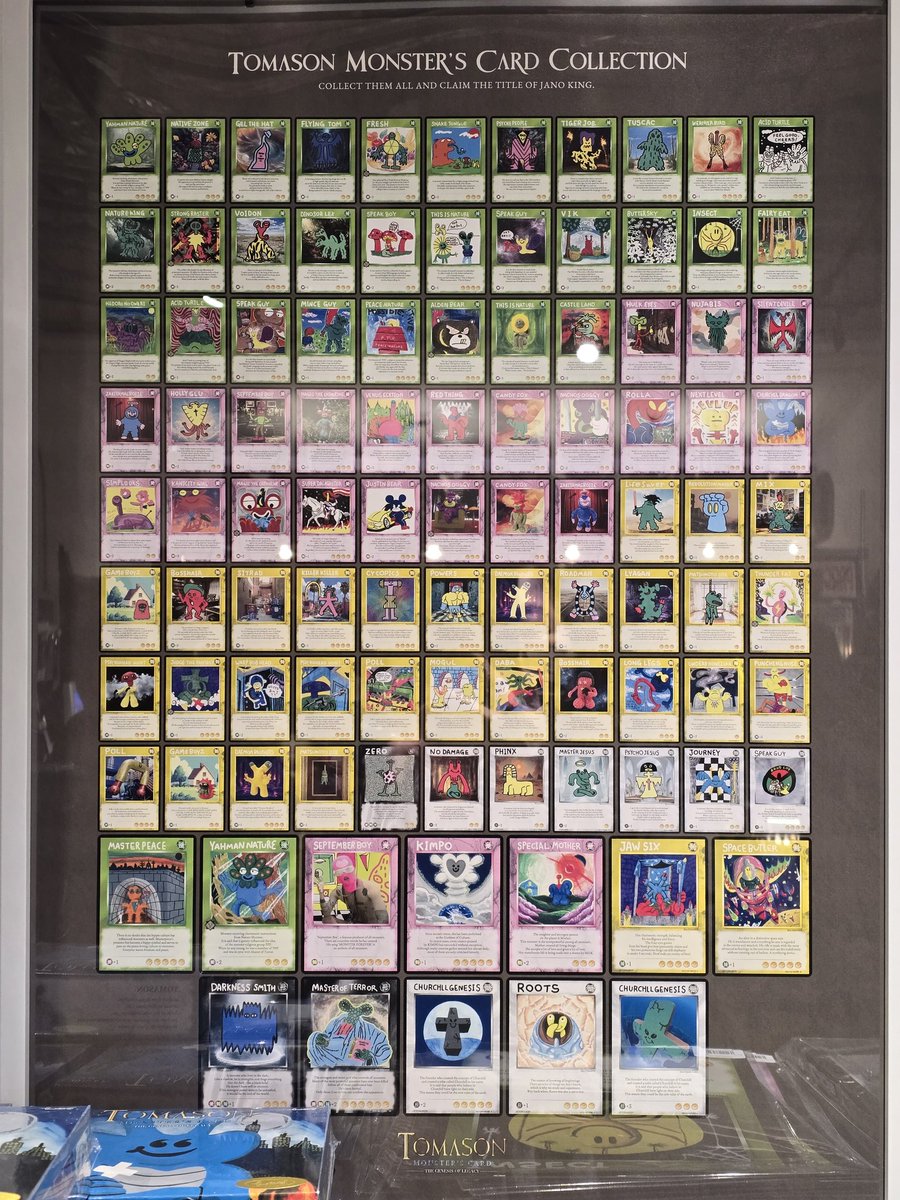 2012KUROKOU's tweet image. トレカは買ってあげる専門だったけれど初めて自分のために購入してスリーブに入れ大切にコレクションしているトマソンカード✨
PARCOさんでの大会は予選から大盛り上がりでした🔥
会場はレトロな雰囲気もあり懐かしさも楽しめました！

#PARCOGAMES #PGC #TOMASON @new_tomason @parco_games