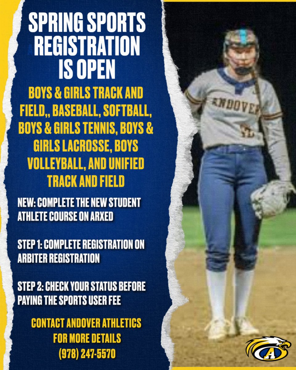 Andover Athletics tweet media