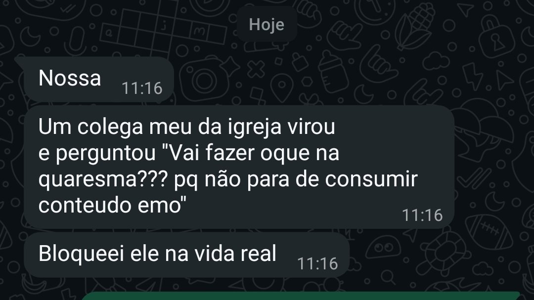 Penitência  = não ouvir Fresno