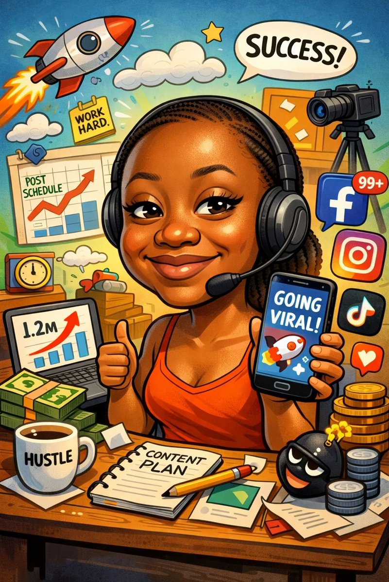 What I studied? Mass Communication
What I do now? Social Media Management
How I got here? Self taught
Was it easy? NOOO!!
Was it worth it? Absolutely👌