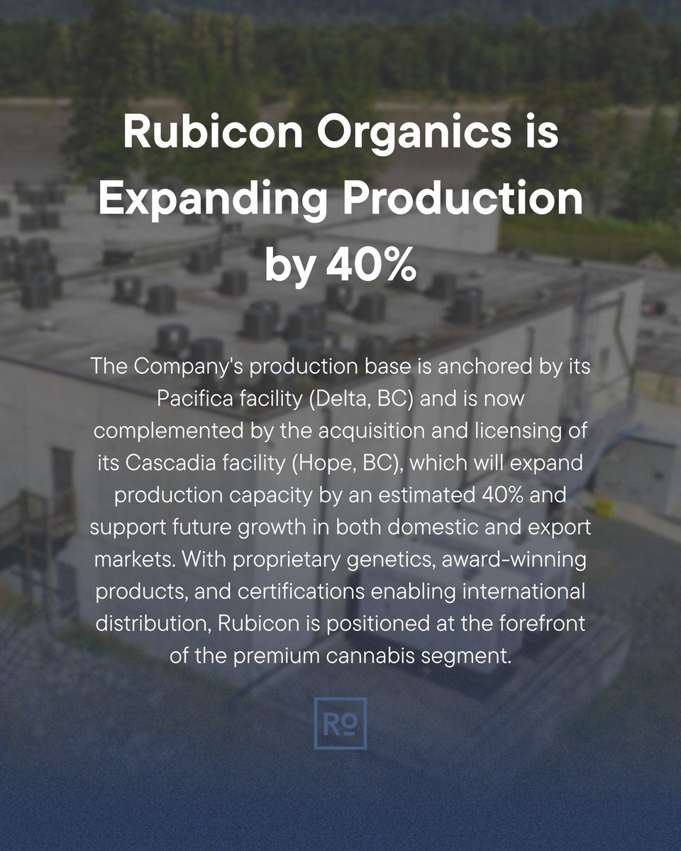 RubiconOrganics's tweet photo. 📍Let us introduce you to Rubicon Cascadia

@RubiconOrganics will hold a grand opening event on-site at Cascadia today, February 19th, 2026, to mark this milestone.

We are thrilled to have been warmly welcomed by the residents in Hope, and are grateful for the trust and support extended to us as we join and contribute to their local community.