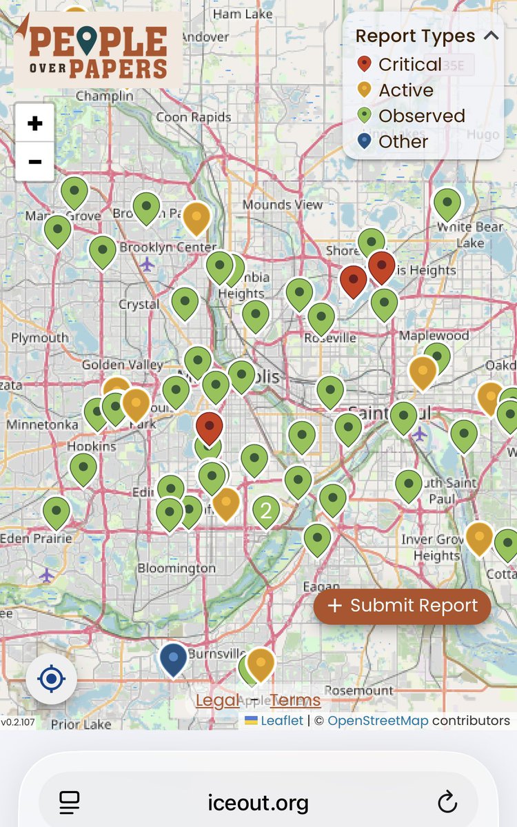 TheWildNorthTV's tweet image. ICE incidents in Minnesota yesterday, 2/18/26. They have NOT left.