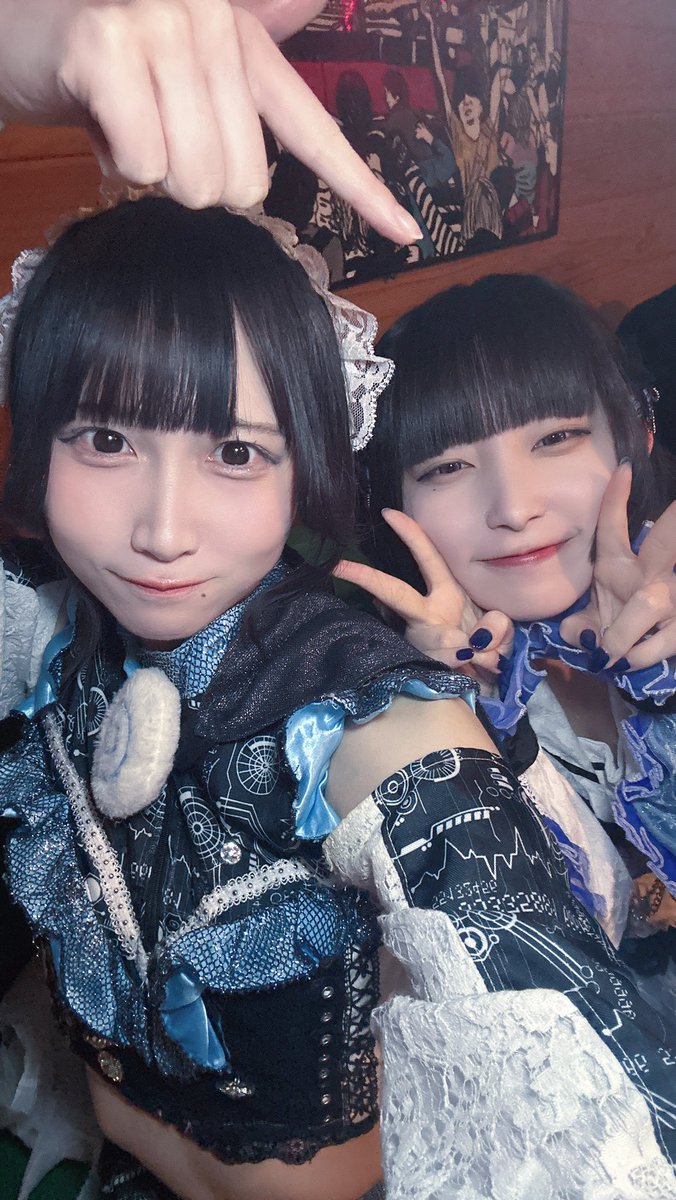 そらちゃんとくうちゃんの写真 IDOL LOUNGE ありがとうございました〜！ あえてうれしかったよ