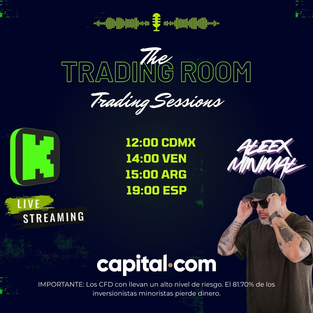 MinimalTrader_'s tweet image. Hoy operamos desde @capitalcom y damos regalos!! vamos a ver si $BTC nos da una entrada.. que esta en una zona que me interesa bastante!! nos vemos hoy!! #LiveTrading