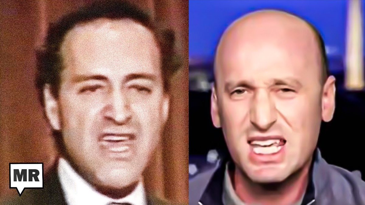 Young Chuck Schumer and Stephen Miller sound eerily similar...
youtu.be/jS7KGs7w3kk