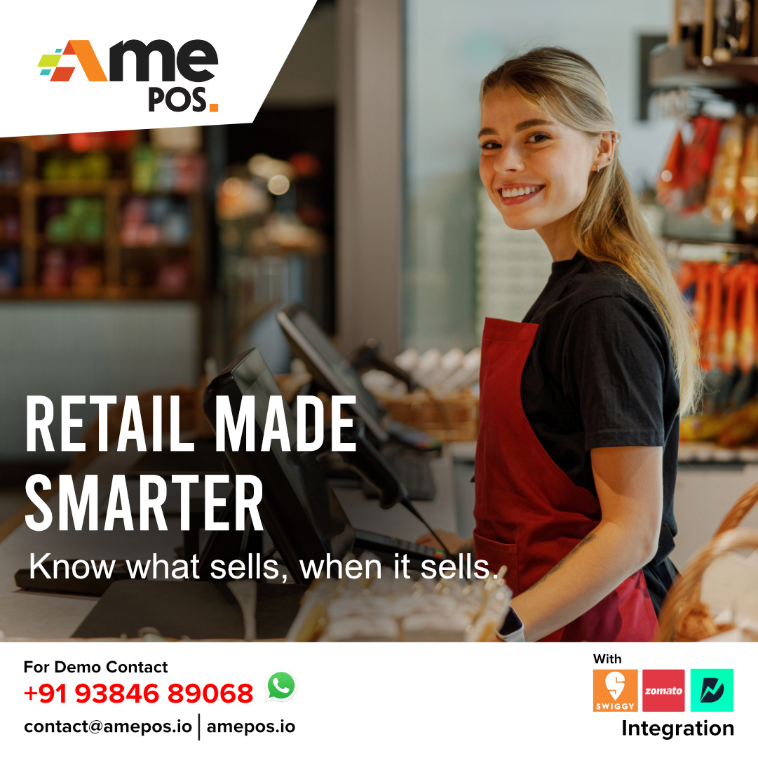 Retail Made Smarter
Know what sells, when it sells. ⏳

Forecast demand with real data. 📉📈
Never lose a customer due to stock issues.

Grow with insights that matter. 💡
 #AMEPOS #RetailAnalytics #SmartInventory #BusinessIntelligence