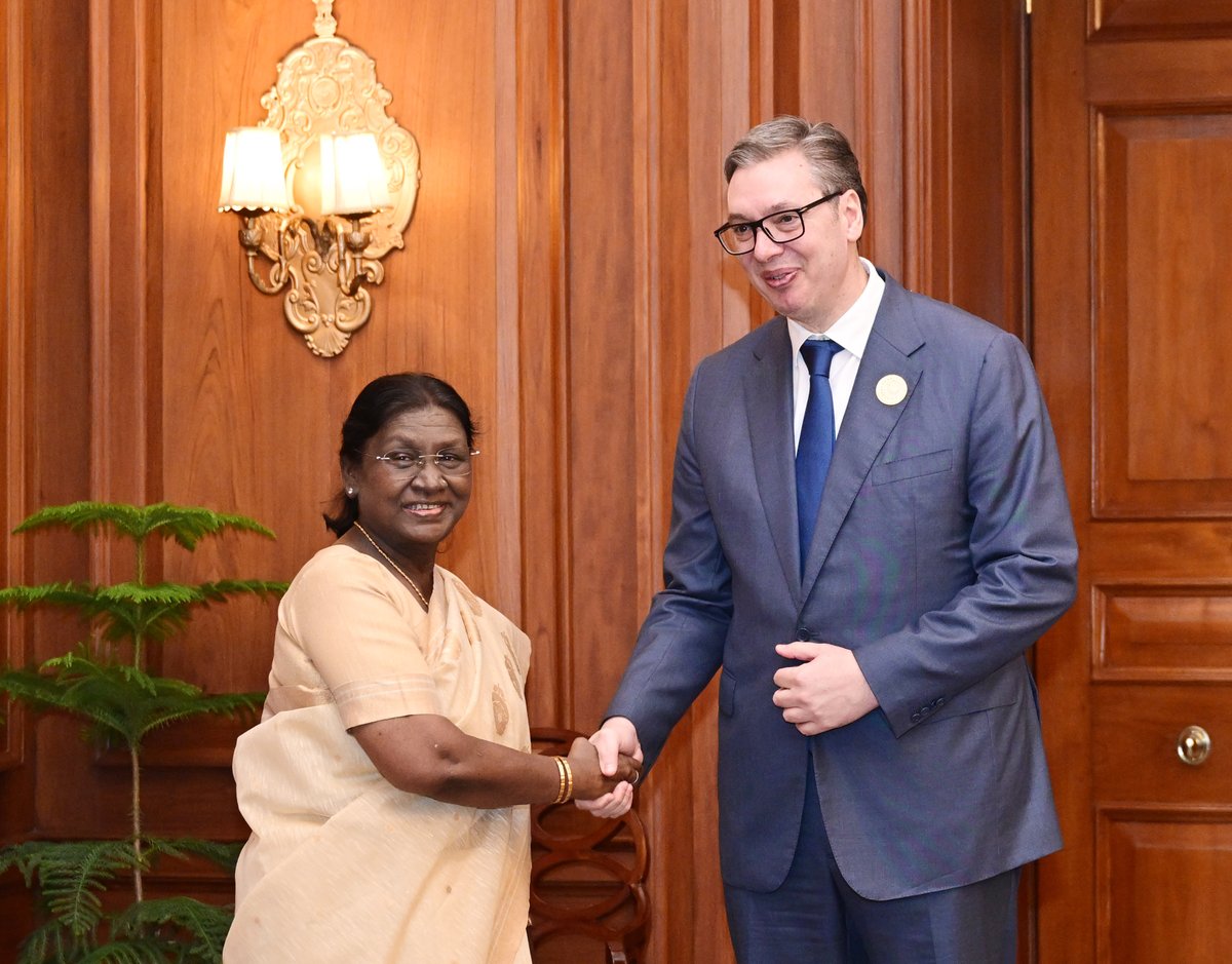 President of India tweet media