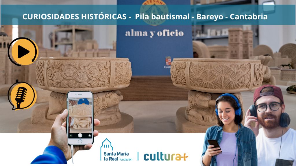 CulturaPlus_'s tweet photo. Es día de #CuriosidadesHistóricas y os invitamos a viajar hasta #Cantabria, para descubrir una pila bautismal #románica muy singular, la de #Bareyo. Su iconografía ha despertado todo tipo de teorías, pero, ¿qué significa realmente? 🔍⛪
https://t.co/eVh26O9JYj https://t.co/TcDZN7EYH0