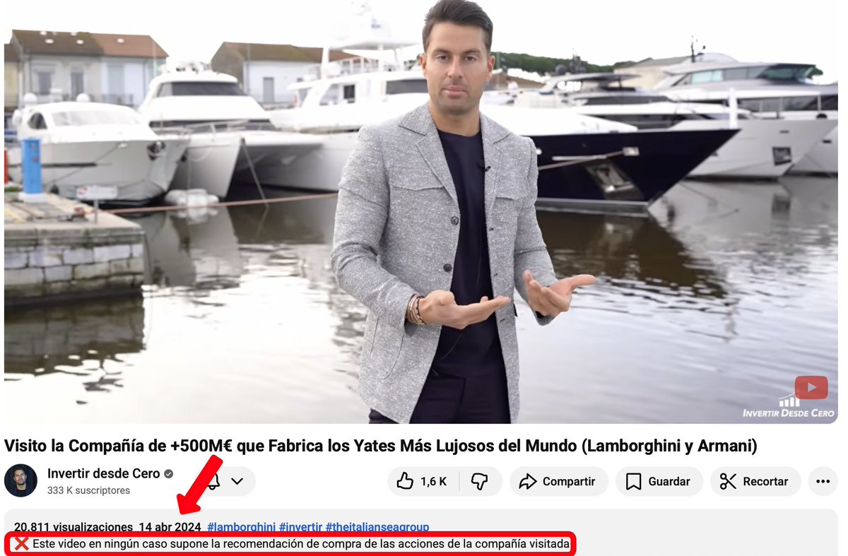 En abril de 2024 <a href="/InvertirDesde0/">InvertirDesdeCero</a> mostró $TISG al mundo. Admitidlo, nadie conocía la empresa...

Hoy su CEO, Giovanni Constantino, hace un préstamo a la empresa de 25M€ porque tiene problemas de sobrecostes y la acción cae un 35% en un día. 

Pero viene de una caída acumulada de