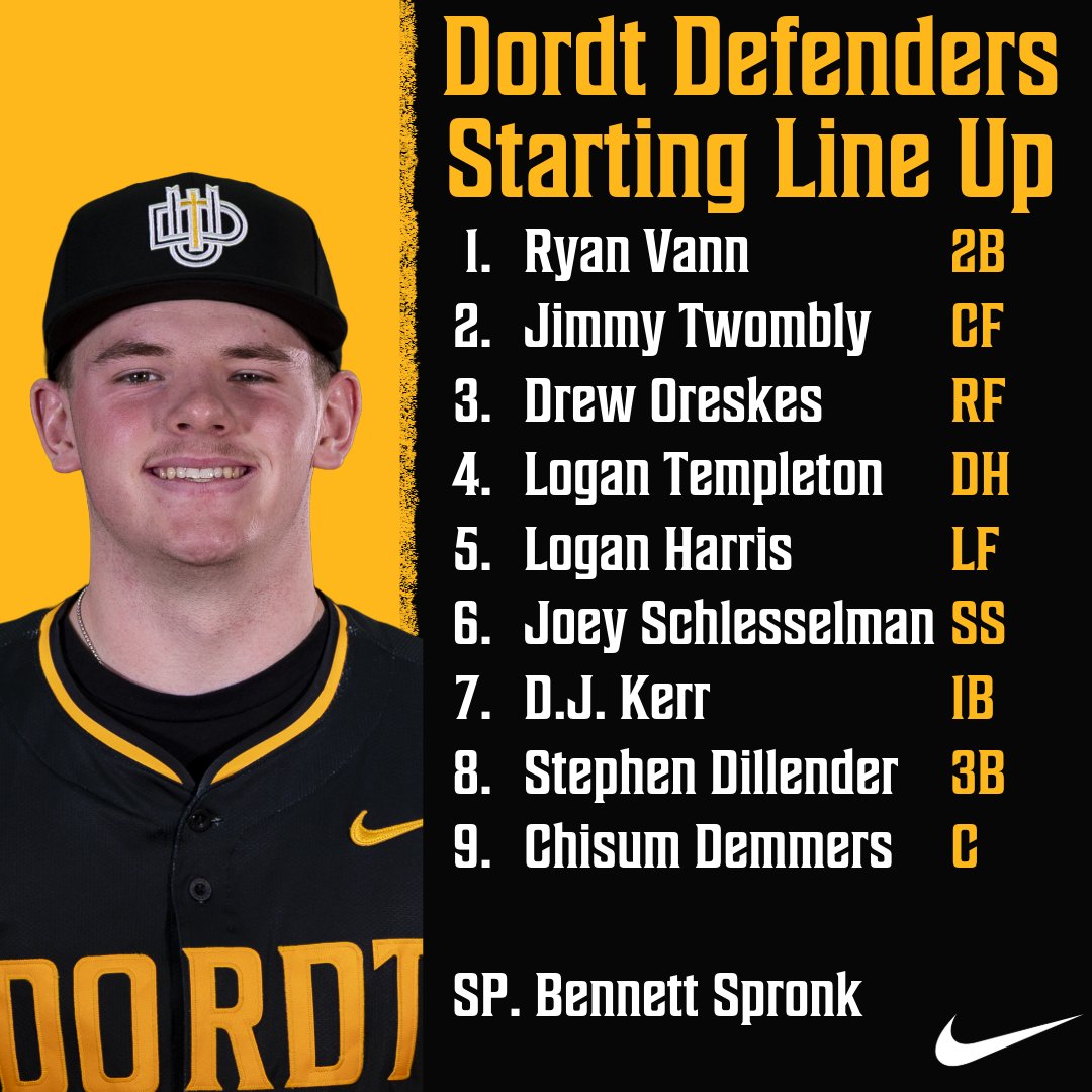 Dordt Baseball tweet media