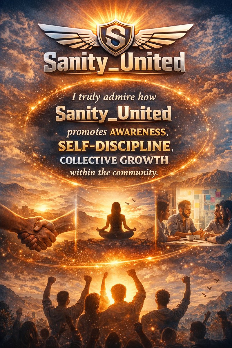 Sanity_United encourages people to rise above negativity and choose growth instead.