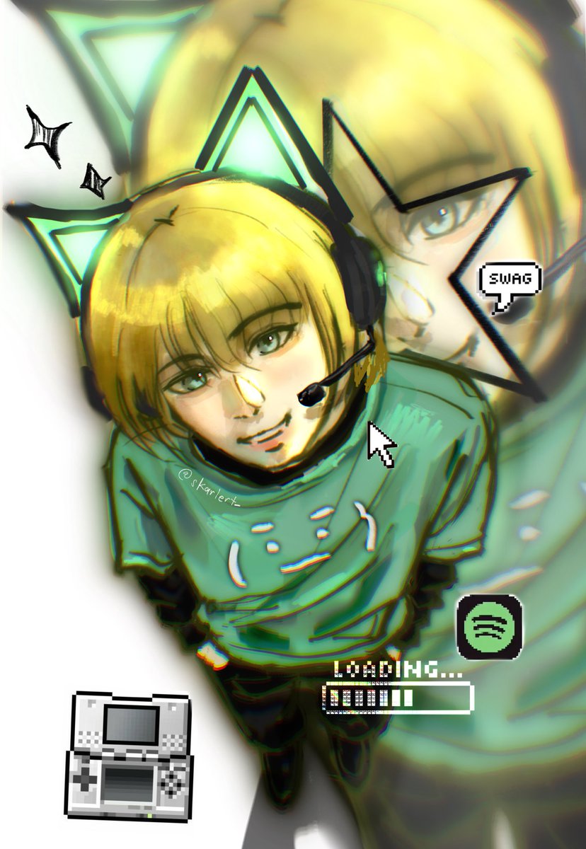 I drew this for my fellow armin friend’s bday heheheheh idk if she’s on twitter though… bout time I drew nerdmin.. #AttackOnTitan #aot #aottwt #armin #arminarlert #shingekinokyojin