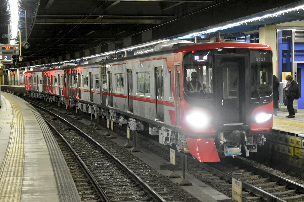 9123F+9124F 新造車.舞木検査場搬入 自走回送