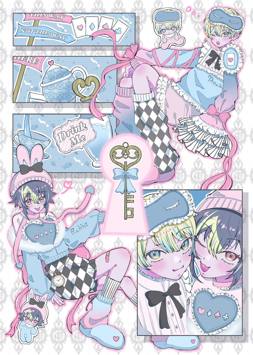 にじそで出すイラスト本の部数迷ってるんで良かったらポチッと押し