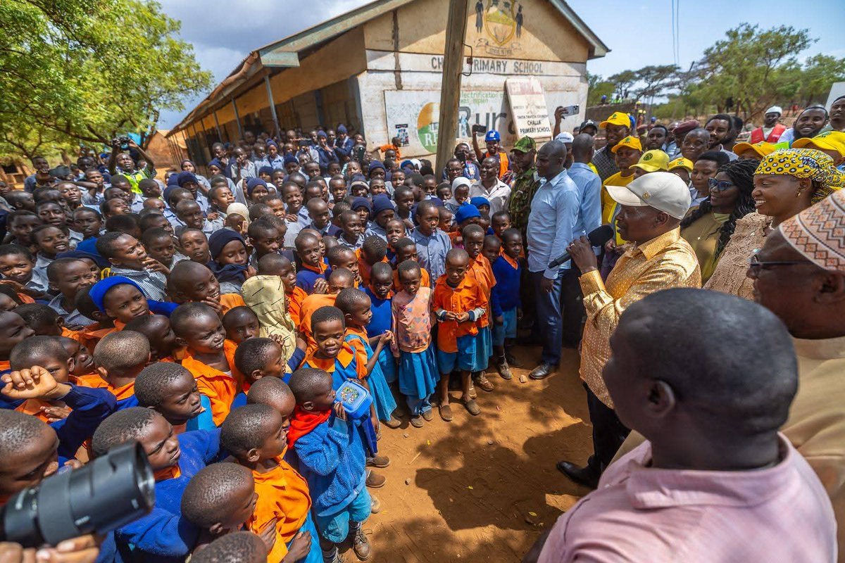 _KithureKindiki's tweet image. CHALA, TAVETA CONSTITUENCY, TAITA TAVETA COUNTY, KENYA 
THURSDAY, FEBRUARY 19, 2026

In three years, the Government has constructed 23,000 classrooms and 1,600 laboratories across the Country to facilitate access to quality, inclusive and relevant education for all the children