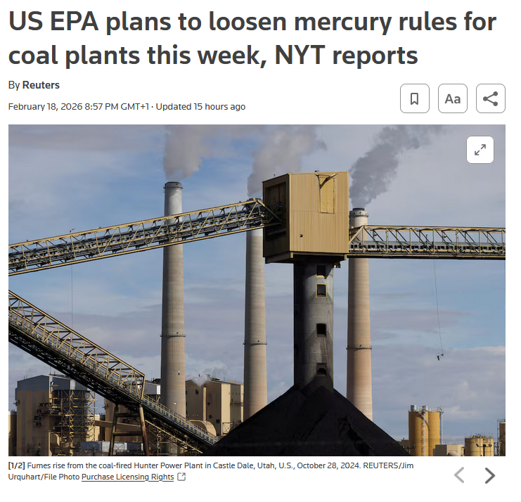 I'm sure more mercury in the air will make our bodies stronger, and if it doesn't, you can always run a "detox" and get all the toxins out!

And if that fails, there's always sniffing coke of public toilets.