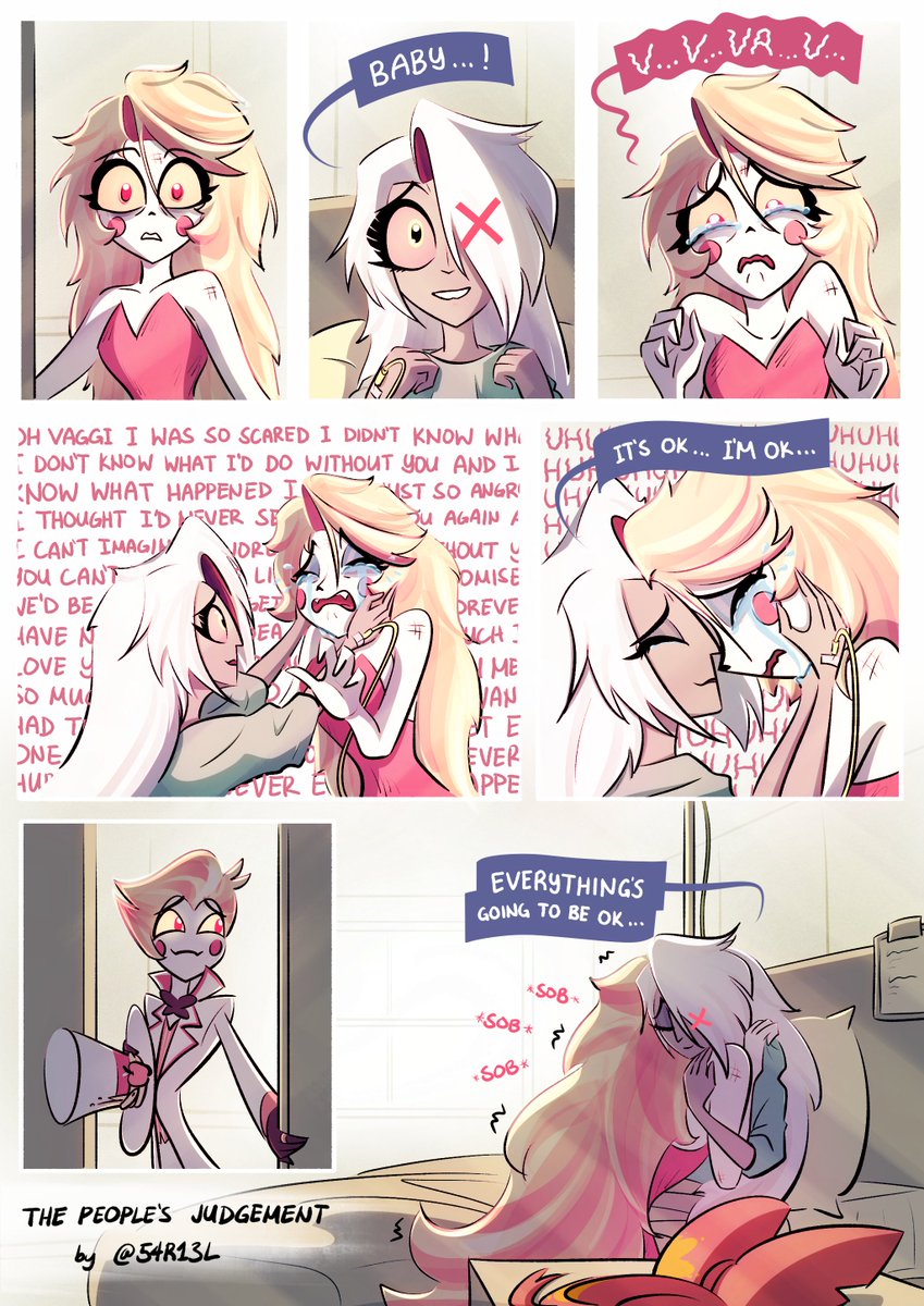 The People's Judgement: Page 9 (END)
#HazbinHotel #chaggie