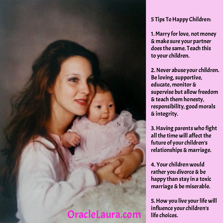 OracleLaura's tweet image. 5 Tips To Having Happier Children!

#parenting #marriage #marriagegoals #marriagetips #marriageadvice #parentingtips #parentingadvice #children #kids #child #parent #mother #motherdaughter #daughter #son #sons #daughters #parent #parents #relationships #divorce #FamilyDay
