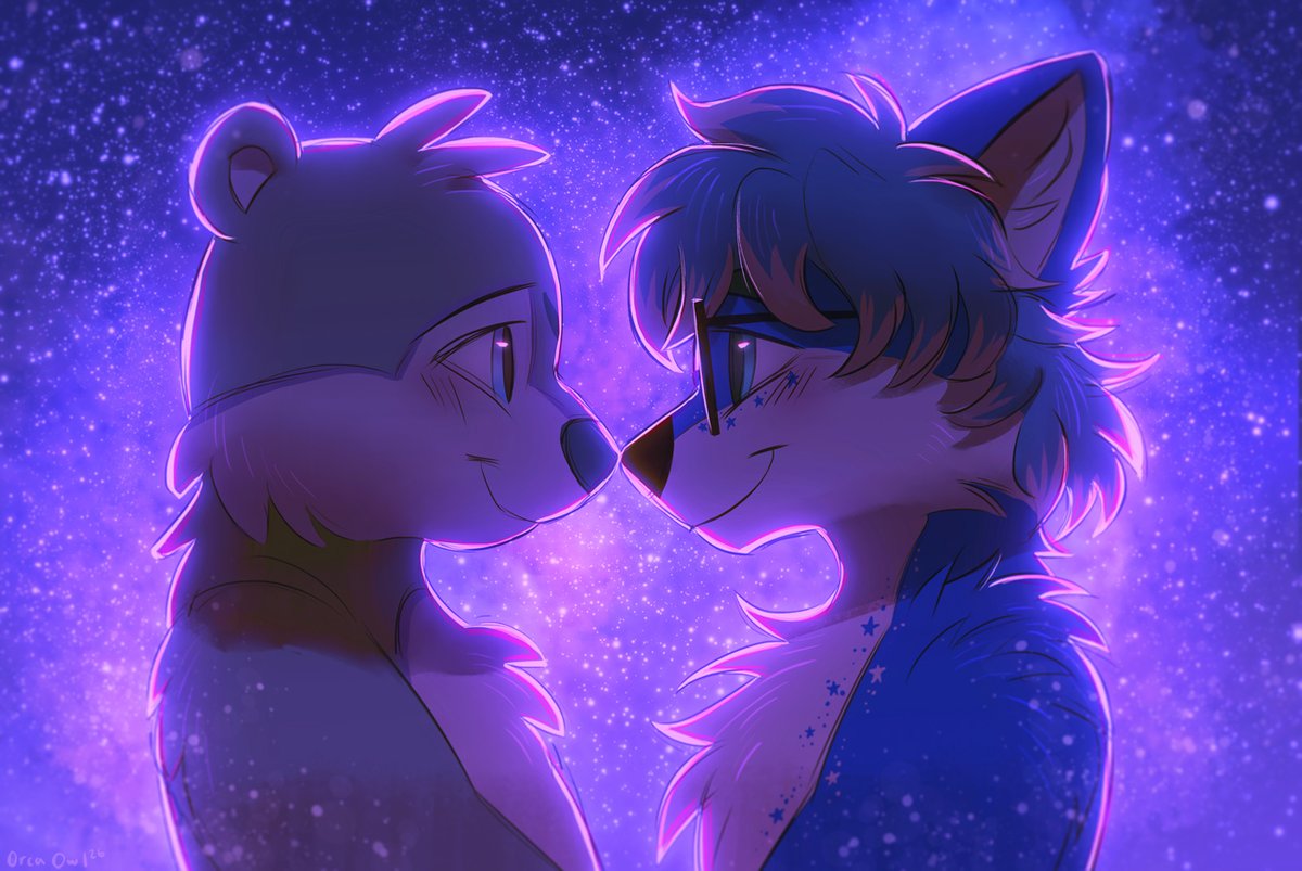 orcaowlart's tweet photo. A few of the valentine's speedpaints I did this year 💕 https://t.co/Jkhxkp3vxa