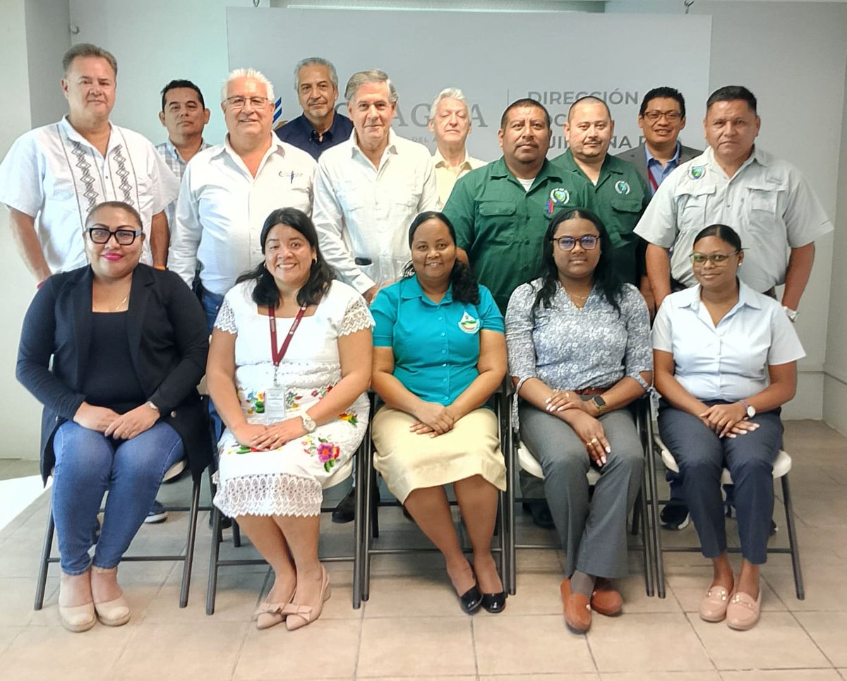 ConaguaDLQRoo's tweet photo. La Comisión Internacional de Limites y Aguas de México-Belice, Conagua y el gobierno de Belice trabajan para impulsar la Gestion del Agua en el Rio Hondo,  fortaleciendo la cooperación bilateral.

#AccionesConagua #AcuerdoNacionalPorElAgua https://t.co/pO7U0Ap2G2