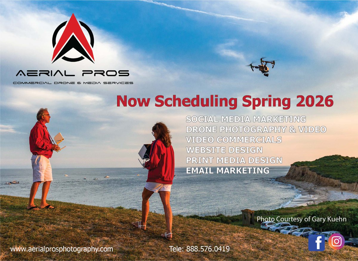 AerialProsMedia's tweet photo. "New Season, New Heights!
Meg, I and the entire staff at Aerial Pros are thrilled to welcome Spring 2026!
We are officially booking for the New Season and ready to elevate your brand with our full suite of professional services.
 https://t.co/QL3Gg5qtWt https://t.co/8LKUOyd6OK
