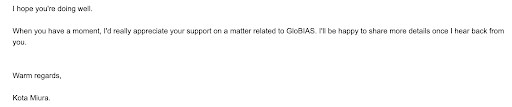 cmci_'s tweet photo. Warning: another round of fake Kota sending emails to you! Be careful, if the mail address contains "president", it's not from me. https://t.co/ANrDwkK5jN