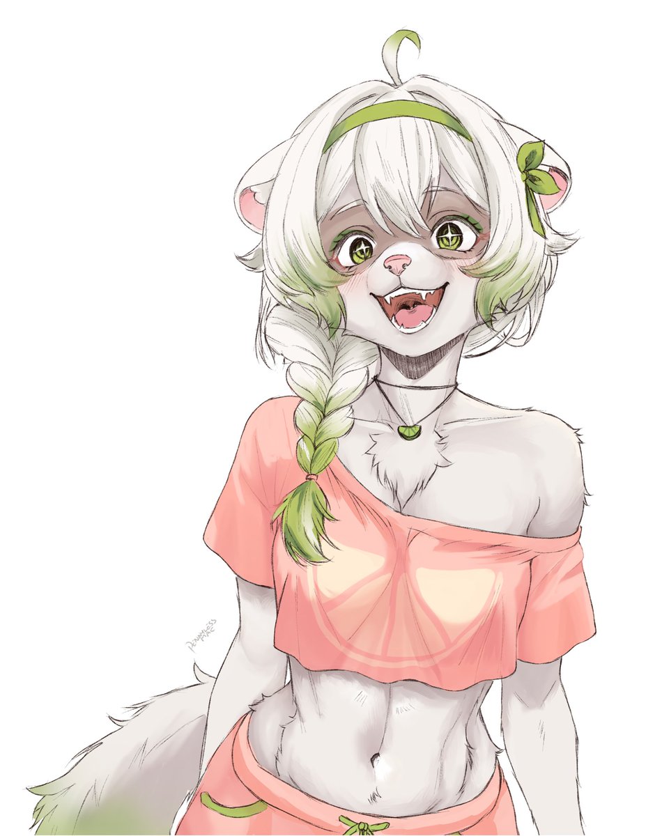 My take on a furry Laimu. #laimuart