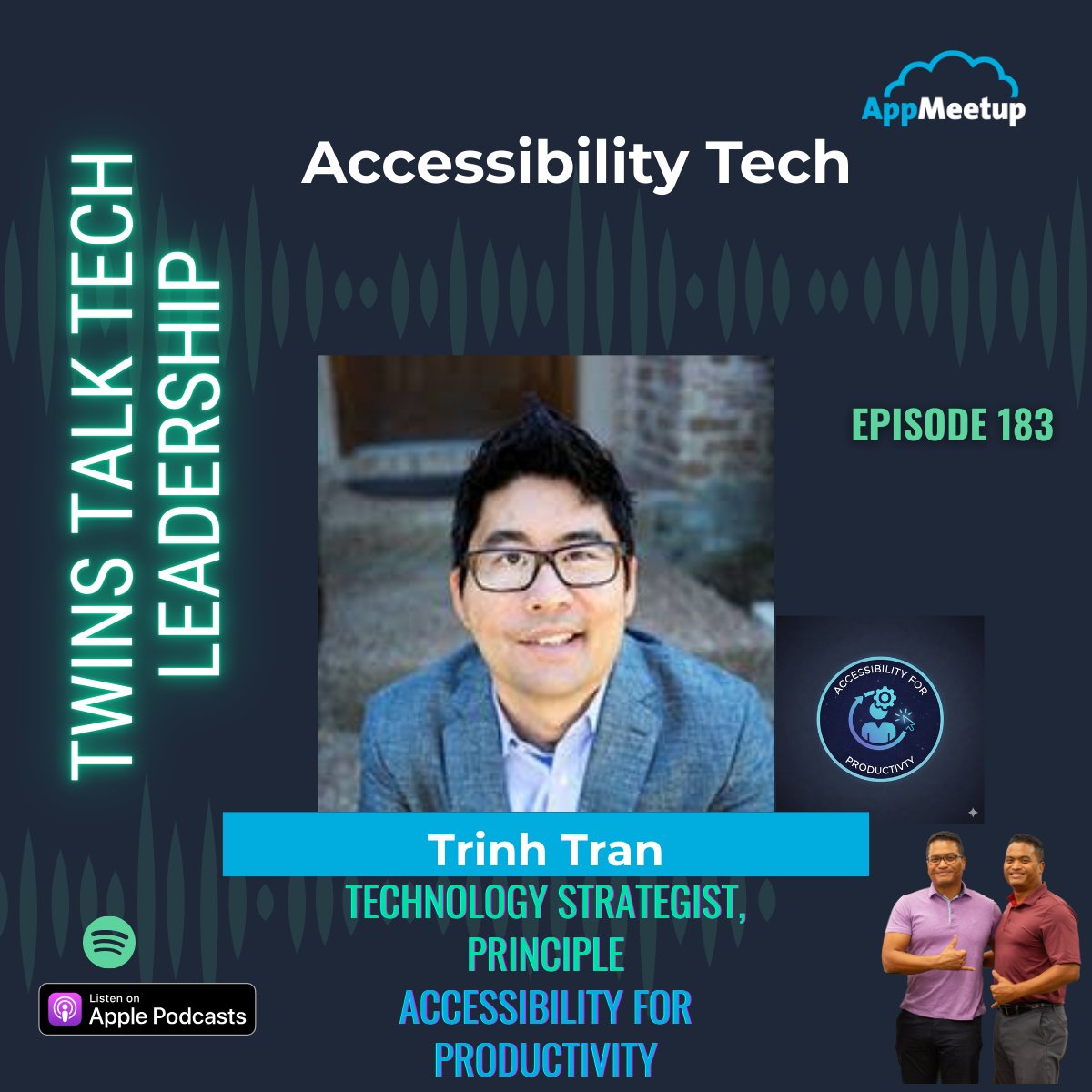 davidsbrownsr's tweet photo. Accessibility tools are force multipliers. Trinh Tran  unpacks how accessibility technology is not just about compliance—it’s about performance, inclusion, &amp; unlocking human potential at scale.

#TechLeadership #Accessibility #InclusiveInnovation #DigitalTransformation https://t.co/5wZeNncfV1