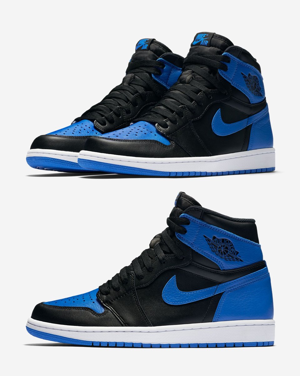Air Jordan 1 High OG "Royal" returns this year with special packaging 🔵⚫️

🗓️ October 10th
🏷️ $185