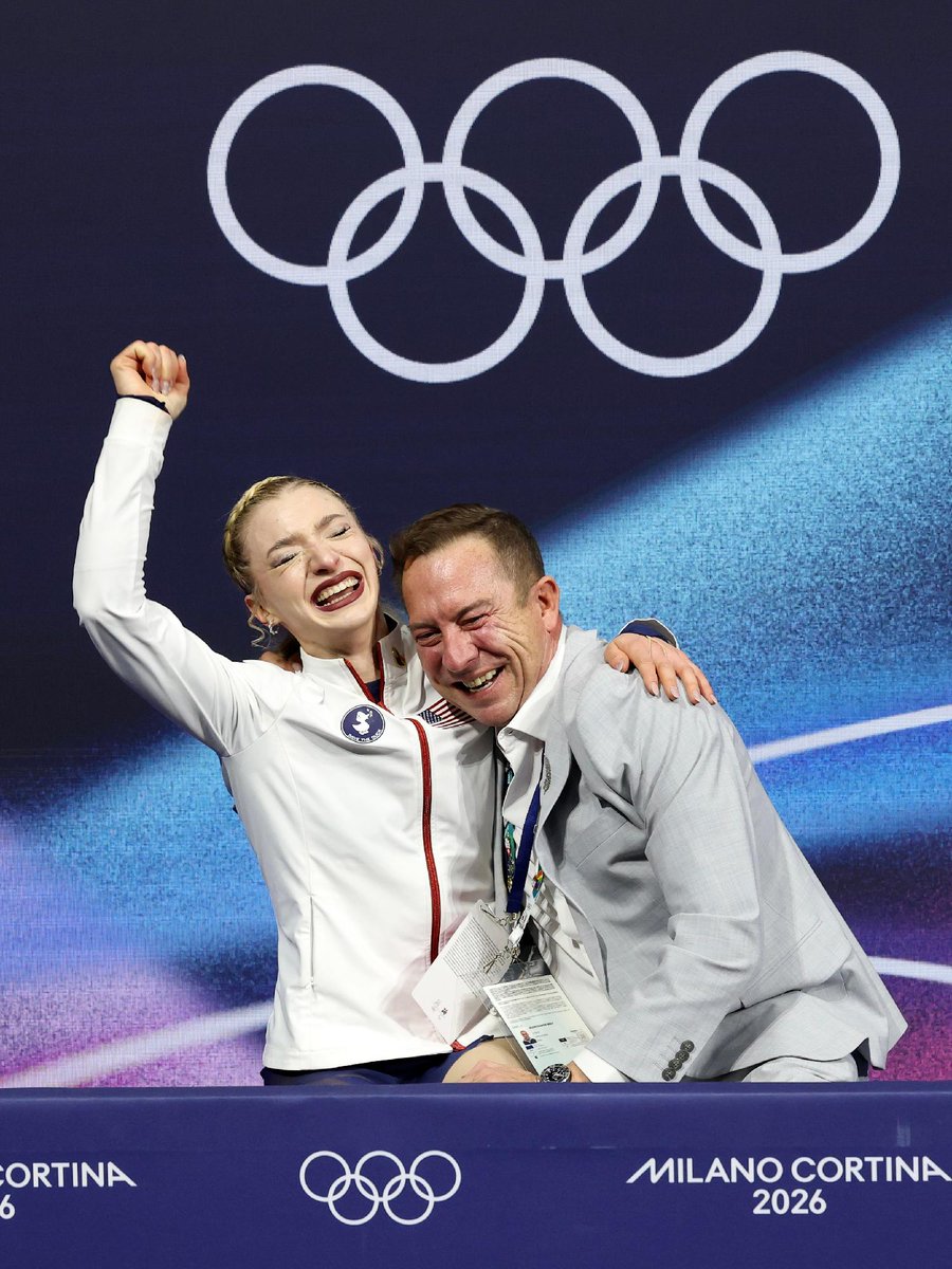 USFigureSkating's tweet photo. A flawless triple axel &amp; season's best free skate on Olympic ice: we LOVE to see it! 🥹🫶🤩 #WinterOlympics https://t.co/z5SNtYzlre