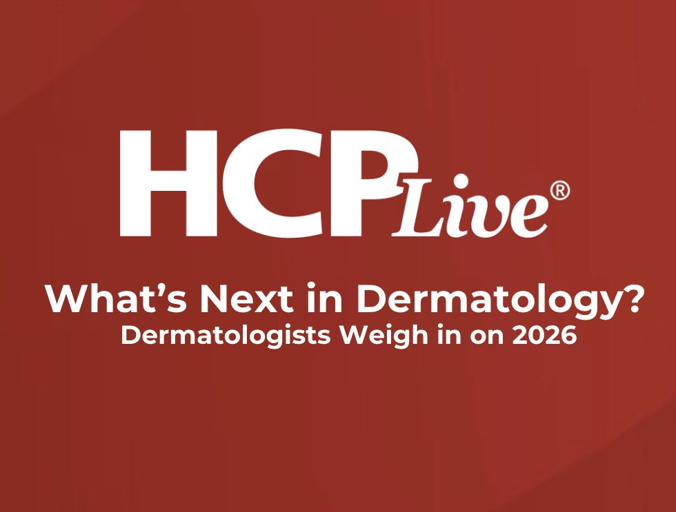 HCPLiveNews's tweet photo. 🔍What can we expect in dermatology in 2026?

🔍Which new therapies should we be looking out for the most?

This video feature includes several key leaders in the field discussing what they are most looking forward to regarding new data and therapies...

🔗https://t.co/EUltkfC2fK https://t.co/eP6jqLN410