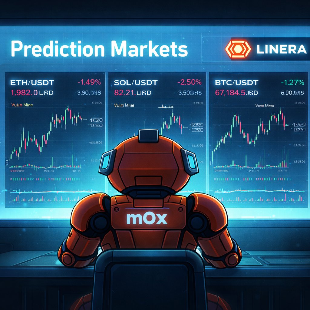 Barbos266906's tweet photo. Hello, dear friends! 🖐️ Not long ago, I posted an article about the Linera prediction Markets. Since it's about to begin, and we can apply for a whitelist right now using the link https://t.co/HKGV2zUByH, today I'd like to add a little more to what I wrote earlier.  

🛠️How it works: Choose your ideal market: Speed ​​and volatility at your fingertips!

🔹1-Minute Markets: For the most impatient and those who like to make decisions on the fly. Every minute is a new opportunity!
🔹3-Minute Markets: The golden mean, where there's time for analysis but results are immediate.
🔹5-Minute Markets: Ideal for those who prefer a slightly more measured approach but still value speed.

And most importantly, you choose which of the most popular and volatile cryptocurrencies you want to bet on:
☑️Bitcoin (BTC): The king of cryptocurrencies, whose movements always attract attention.
☑️Ethereum (ETH): The engine of decentralized finance and NFTs, always full of surprises.
☑️Solana (SOL): A fast and scalable blockchain platform gaining momentum.

Once you've decided on a market and timeframe, the most crucial moment comes: choosing the price direction. You need to predict whether the price of your chosen cryptocurrency will be higher or lower than its starting price at the close of the selected timeframe.

🔼"Up": You're confident the price will rise.
🔽"Down": You believe the price will fall.
Your intuition, analysis, or even luck—all can play to your advantage!

Now that you're ready, it's time to make your move:

Determine your bet size:

You can use $GMIC, our convenient test currency. This is a great way to practice, master the game mechanics, and even take a big risk without risking real money. Choose a bet size that matches your strategy and confidence.
Place your predictions: Make your selection, confirm your bet, and watch the market unfold.
🏆Compete for leadership and points: Your accurate predictions won't go unnoticed! For every successful bet, you'll earn points that will help you climb the overall rankings.
@linera_io