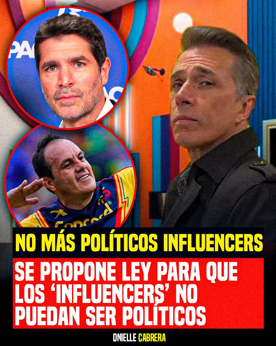 🚨| El pueblo está cansado por los políticos influencers... urge crear una ley para que se detengan.