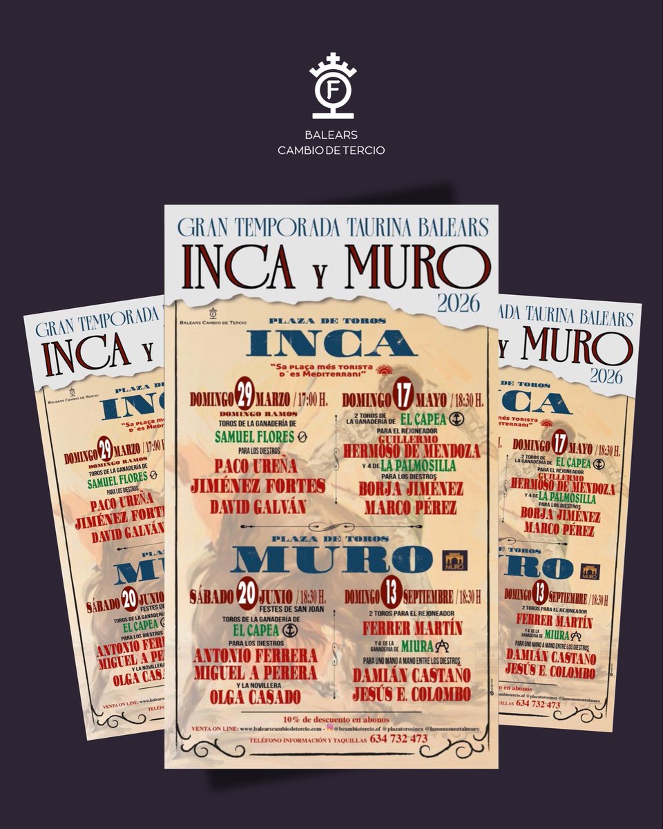 Balears Cambio de Tercio tweet media