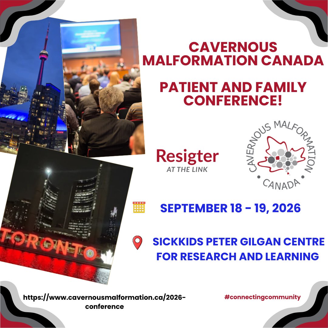 Cavernous Malformation Canada tweet media