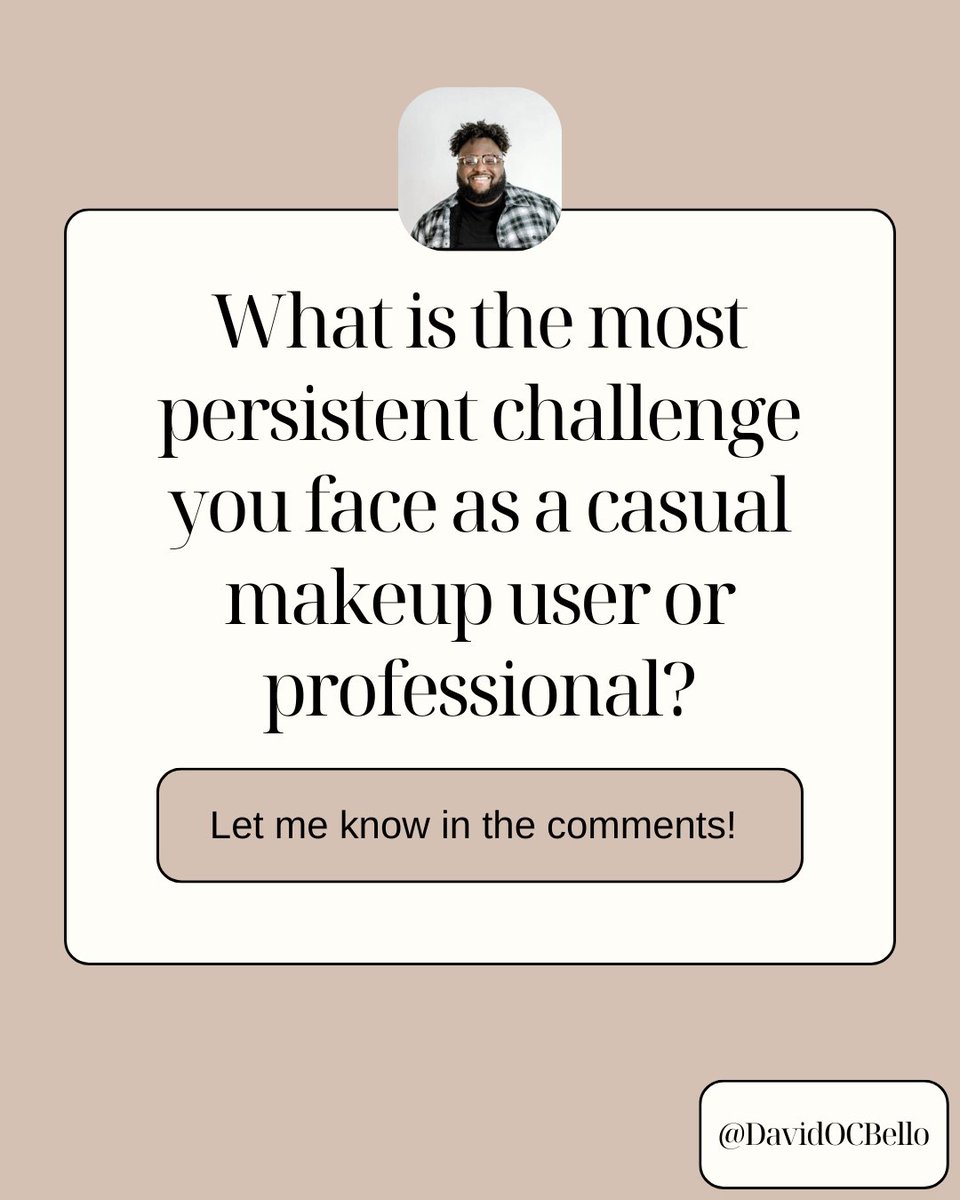 DavidOCBello's tweet photo. What Challenges do you face?